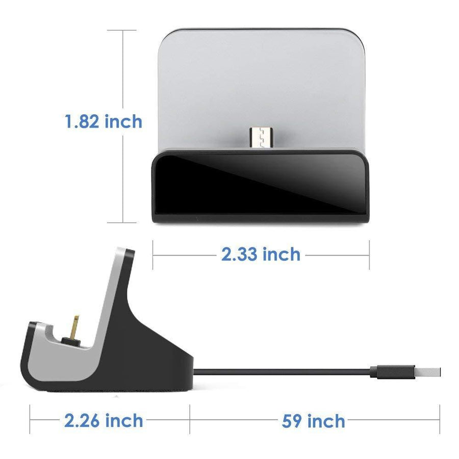 Android Micro USB Charging Dock Spy Camera 1080p HD WiFi