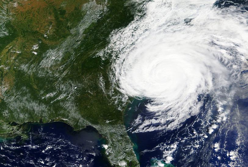 hurricane florence hits the east coast