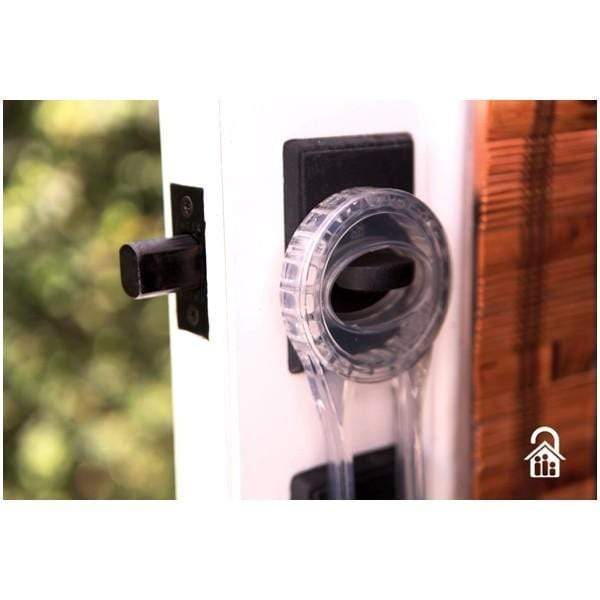 The Lock Locker™ Deadbolt Security Latch Clear