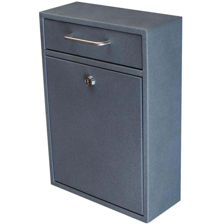 Mail Boss Locking Security Drop Mailbox Safe Granite