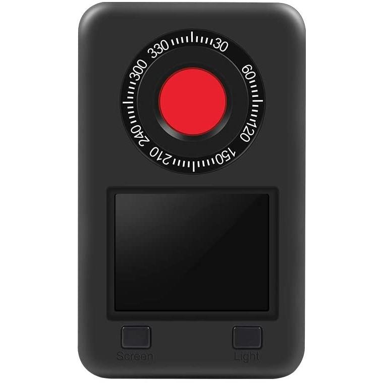 SpyWfi™ IR Light & Hidden Spy Cam Bug Detector w/ LCD Display