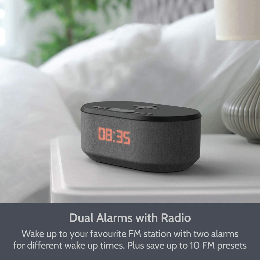 QI Smartphone Charger Clock Radio Hidden Spy Camera 4K UHD WiFi