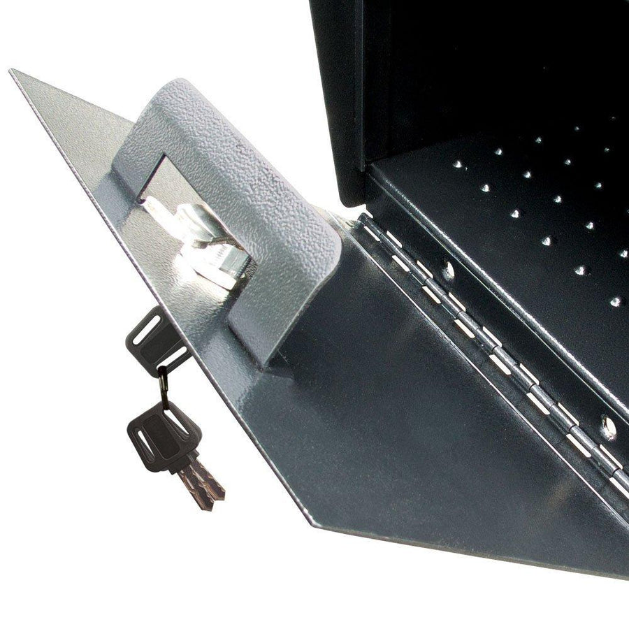 Mail Boss Locking Security Mailbox Safe Black