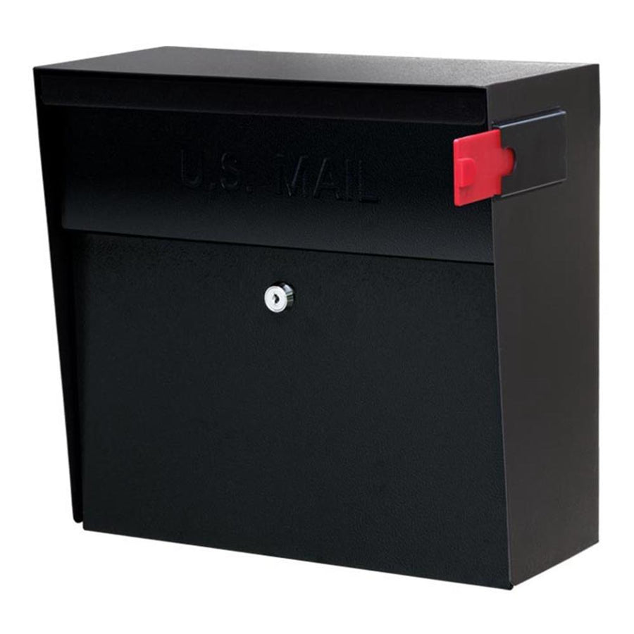 Mail Boss Metro Locking Security Mailbox Safe Black