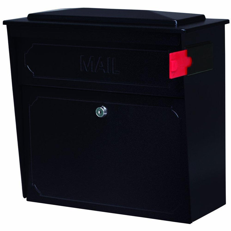 Mail Boss Townhouse Locking Security Mailbox Safe Black