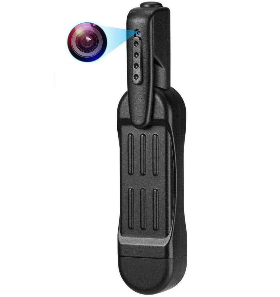 Wearable Pocket Clip Hidden Spy Camera 1080p HD DVR