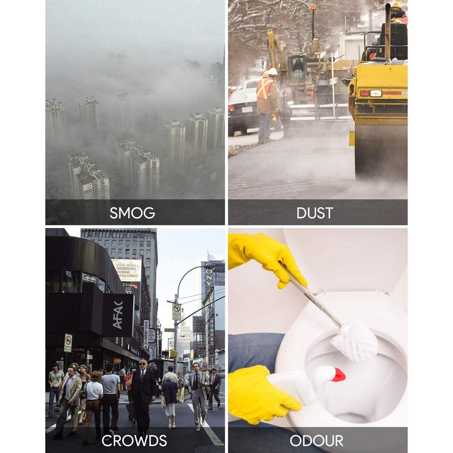 KN95 Multi-Layer Air Filtration Protective Face Mask 5-Pack