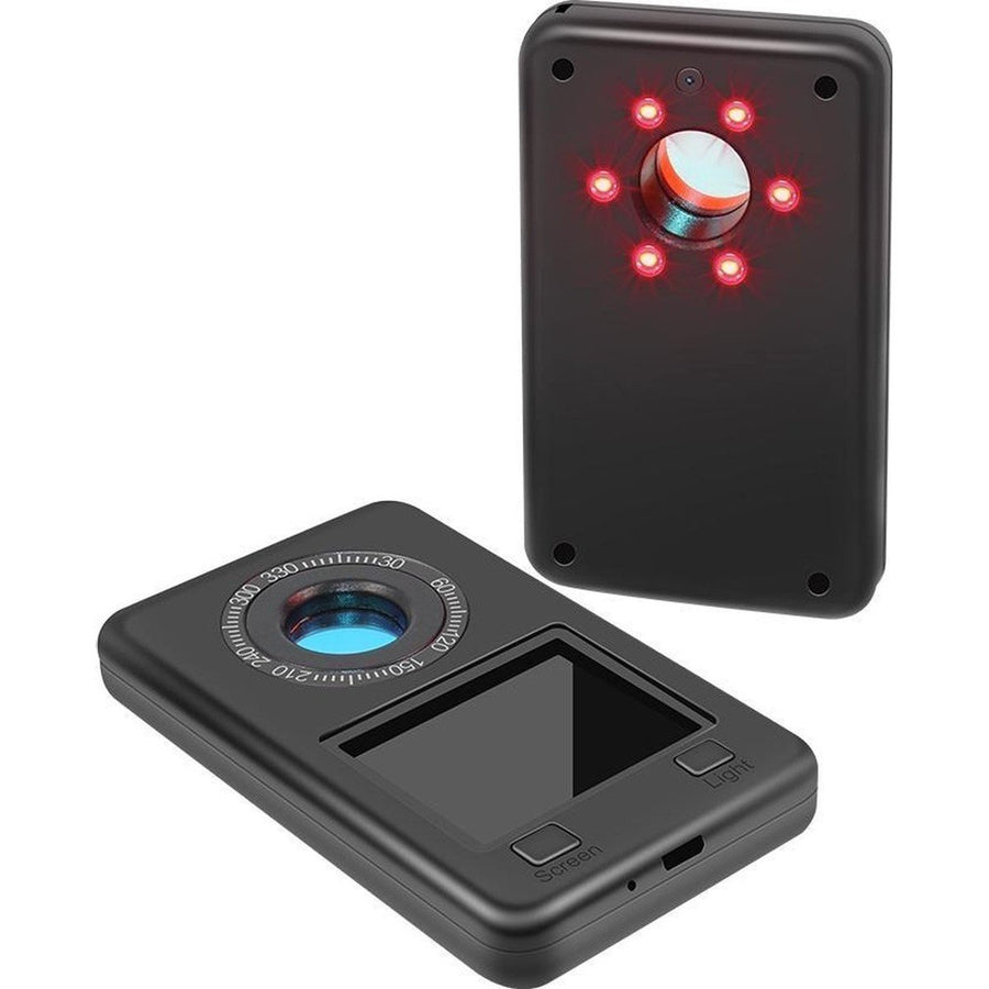 SpyWfi™ IR Light & Hidden Spy Cam Bug Detector w/ LCD Display