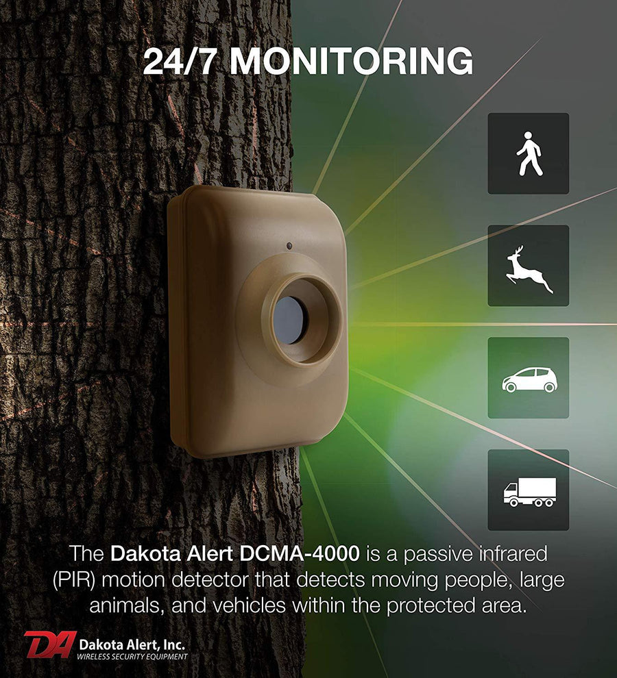 Dakota Alert™ Add-on Mile Motion Sensor Transmitter