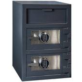 Hollon 3020EE B-Rated Dual Keypad Drop Depository Safe - Drop Depository Safes