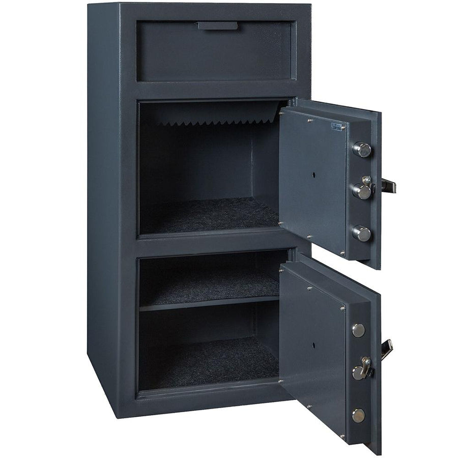 Hollon 4020CC B-Rated Dual Dial Lock Drop Depository Safe