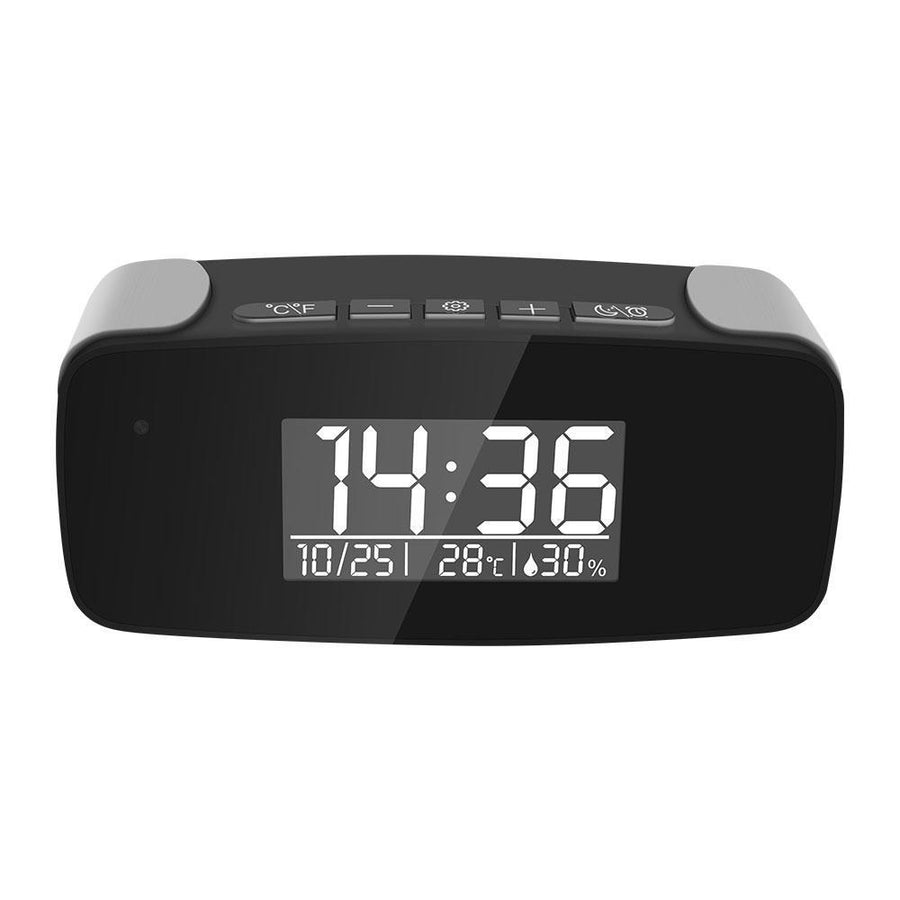 Mini Night Vision Alarm Clock Spy Camera 1080p HD WiFi