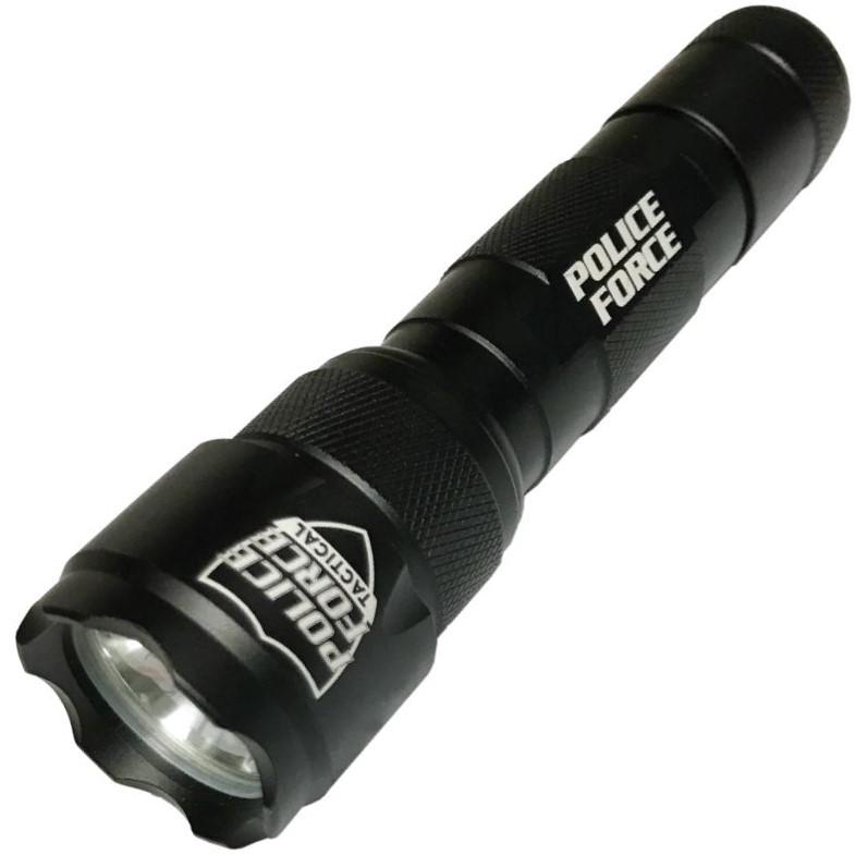 Police Force Tactical 5.25" Ultra-Lite L2 LED Flashlight 1000 Lm