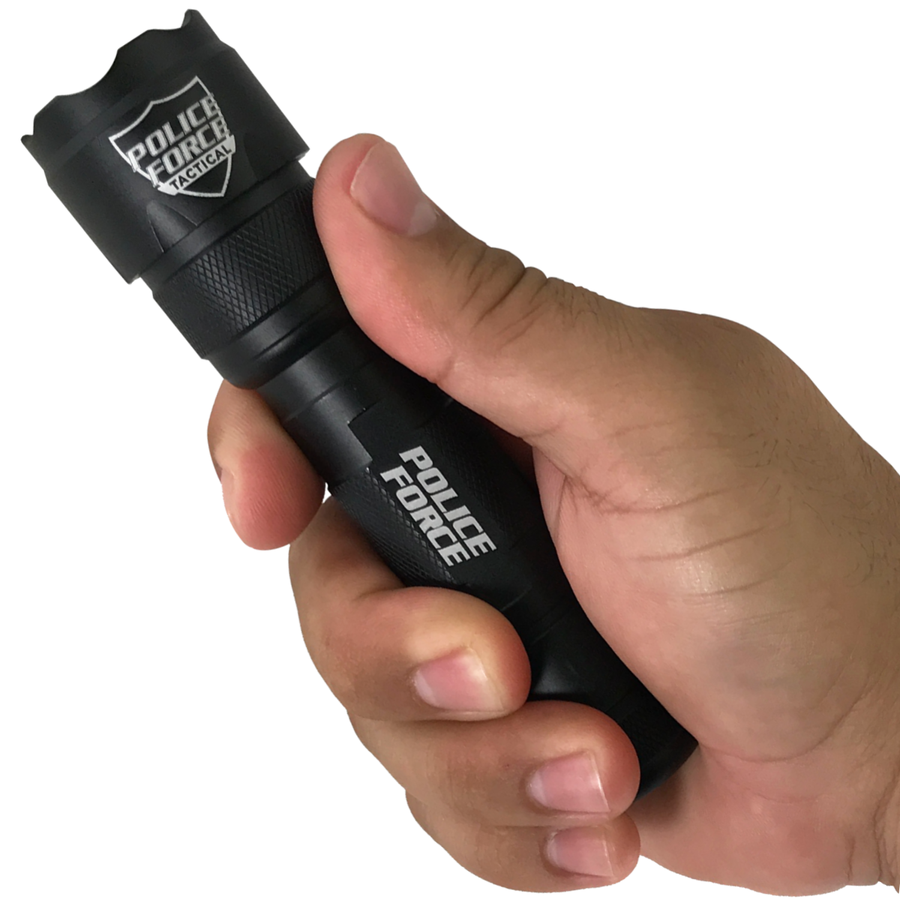 Police Force Tactical 5.25" Ultra-Lite L2 LED Flashlight 1000 Lm