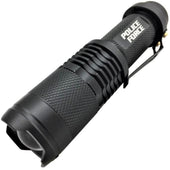 Police Force Tactical 4.5'' Mini T6 LED Zoom Flashlight 350 Lm - Cheap Flashlights