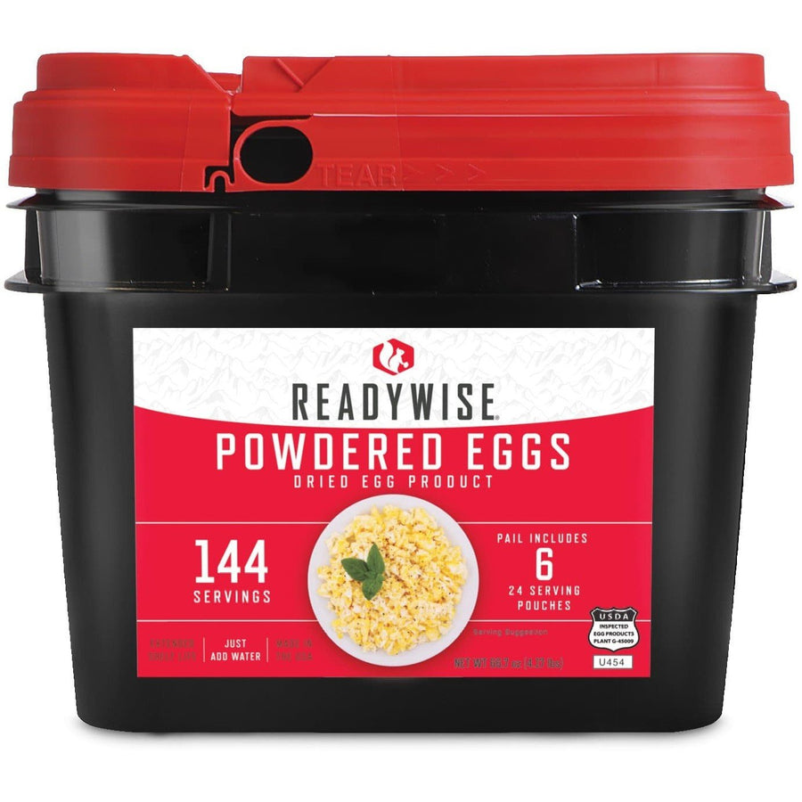 ReadyWise™ 144-Serving Freeze Dried Powdered Eggs Emergency Food Supply