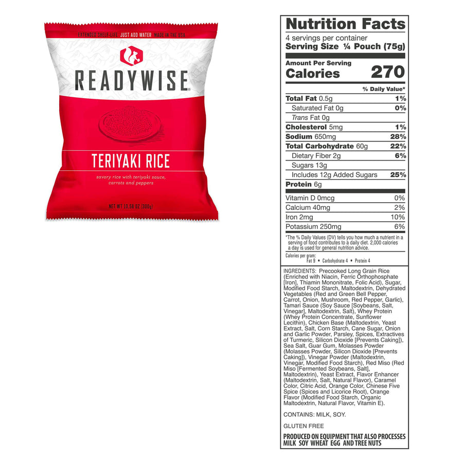 ReadyWise™ 4320-Serving Breakfast & Entrée Emergency Food Supply