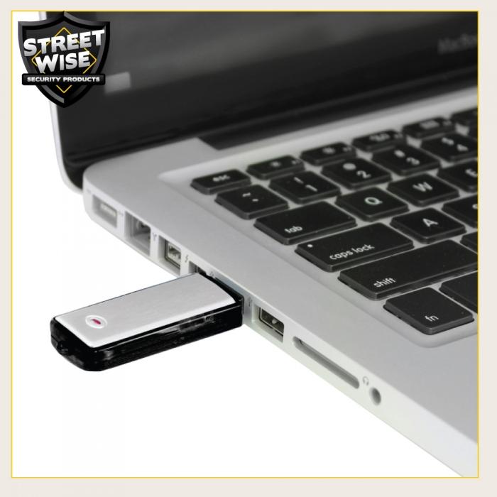 Streetwise USB Flash Drive Covert Voice Recorder 8GB