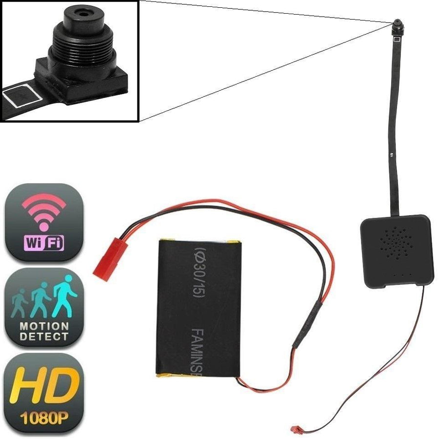 SpyWfi™ DIY Wireless Rechargeable Spy Camera 1080p HD WiFi