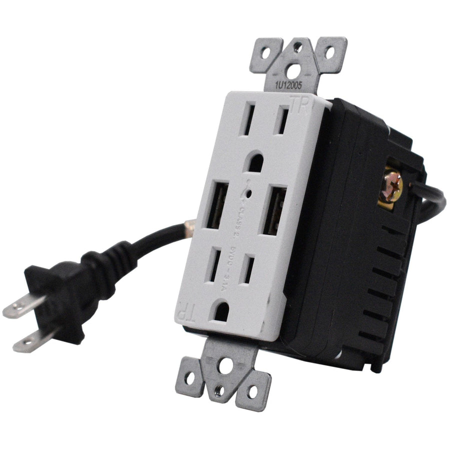 Bush Baby USB Wall Outlet Night Vision Spy Camera 4K UHD WiFi