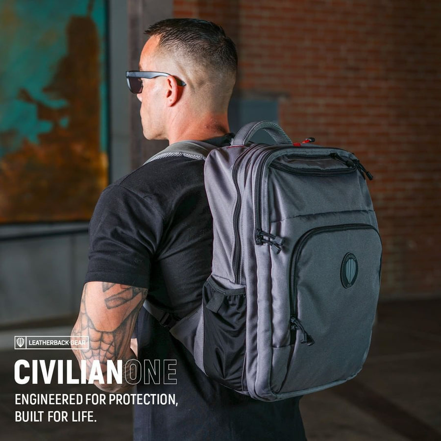 Leatherback Gear™ Civilian One Level IIIA Bulletproof Backpack